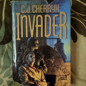 'Invader' Book - Black and Gold Cover